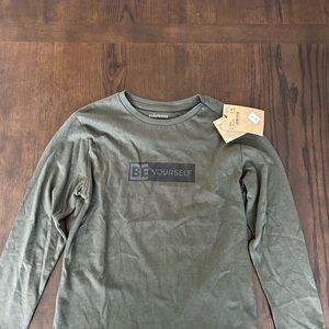 Mayoral Green Long Sleeve Tees Soft Cotton Comfort